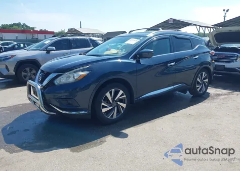 2016 Nissan Murano Platinum from USA, damaged, VIN 5N1AZ2MH1GN164582